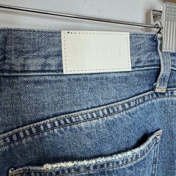 Pistola Ruby High Rise Palazzo Jean High Rise Wide Leg Stretch Women's 28 - Picture 10 of 13